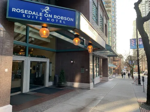 Rosedale on Robson Suite Hotel Exterior Photos