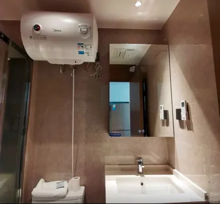 Yi Zhi. High Floor City View Huge-Screen Apartment(Shenzhen North Railway Station, Wanke Yue City) Kamar Photos