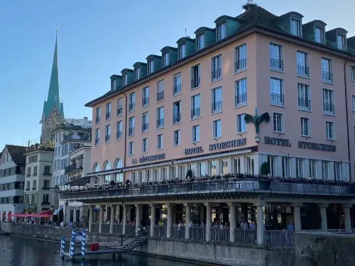 Storchen Zürich Extérieur Photos