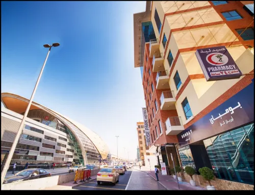 Rose Park Hotel - Al Barsha, Opposite Metro Station Рядом с отелем Photos