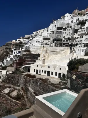Old Castle Oia À proximité de l'hôtel Photos