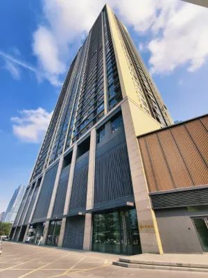 Yi Zhi. High Floor City View Huge-Screen Apartment(Shenzhen North Railway Station, Wanke Yue City) Eksterior Photos
