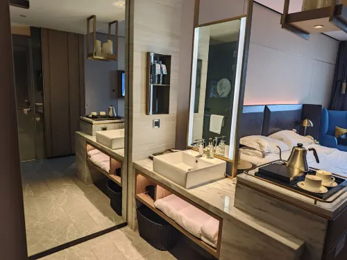 Echarm Plus Hotel (Wuxi Changjiang North Road Taihu Garden Metro Station) Kamar Photos