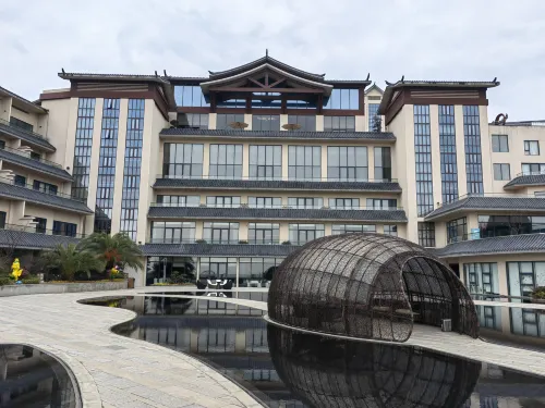 Wyndham Grand Plaza Royale Peach Blossom Hot Springs Resort Hunan Exterior Photos