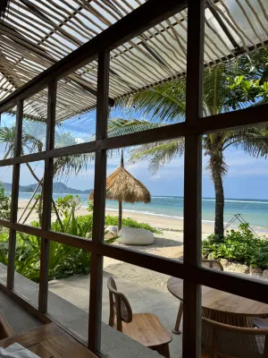Amber Lombok Beach Resort Espaces publics Photos