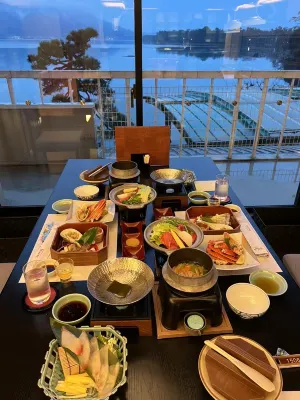 아마노 하시다테 호텔 식사 Photos