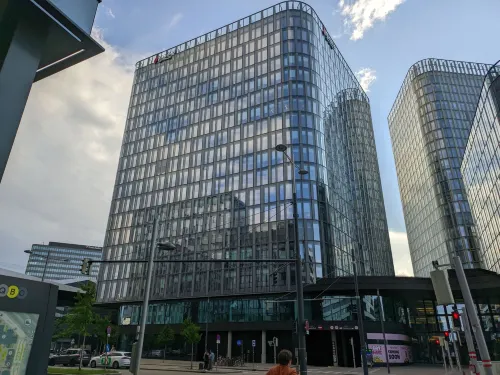 a&o Wien Hauptbahnhof Extérieur Photos