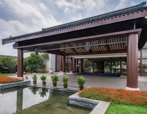 Radisson Blu Resort Wetland Park Wuxi Außen Photos