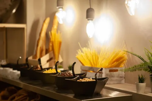 City Gate Hotel Airport Thessaloniki Makanan Photos