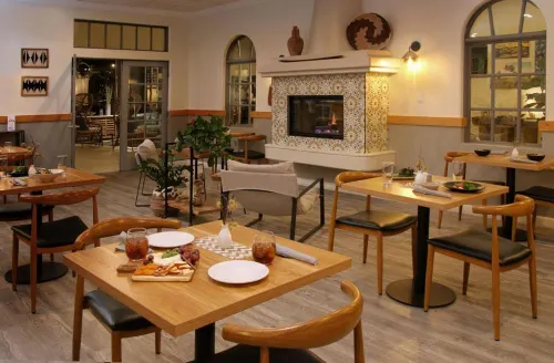 Azure Palm Hot Springs Dining Photos