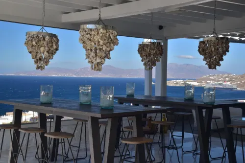 Hermes Mykonos Hotel Öffentliche Flächen Photos