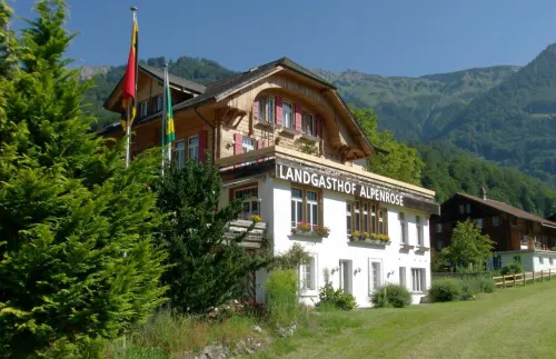 Hotel Alpenrose beim Ballenberg Außen Photos