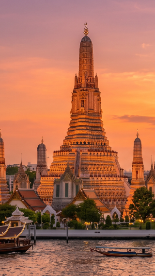 3D2N • Bangkok · Explore Damnoen Saduak Floating Market, the Grand Palace, and Wat Paknam