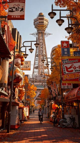 5D4N • Japan + Osaka + Kyoto Chase Fiery Koyo, Friendly Deer & Universal Fall Fun