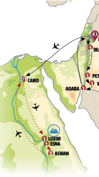 10D9N • Unforgettable Jordan and Cairo
