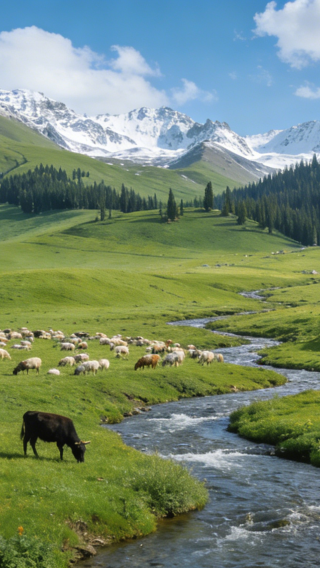 10D9N • Northern Xinjiang + Kanas · Hemu + Sayram Lake