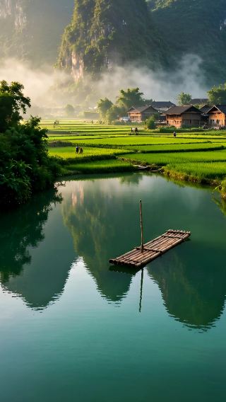 5D4N • Nanning, Guangxi + Chongzuo + Detian Waterfall + Mingshi Countryside + Tongling Grand Canyon + Bama + Haokun Lake