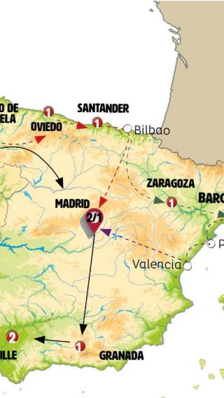 13D12N • Madrid, Portugal and North of Spain