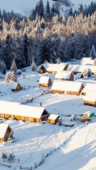 8D7N • N. Xinjiang winter tour—sunset snow party & Hemu bonfire—Hemu cabin stay & near Sayram Lake—opt. Skiing—no shopping, tips incl. — Inquire for special offers