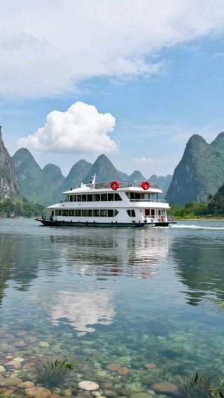 3D2N • The Li River's Living Canvas: Guilin + Yangshuo: 3-star Li River Cruise + Yulong River Rafting + Silver Cave + Impression Sanjie Liu show