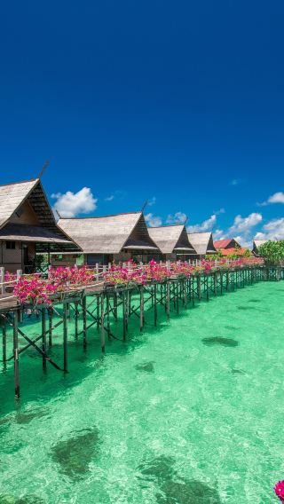 5天4晚 • 馬來西亞仙本那拼小團·馬達京-2晚水屋-無限次浮潛-出海浮潛 -玻璃船 