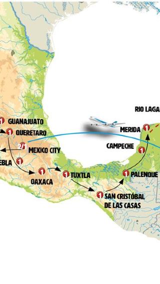 22D21N • The Great Route of Cuba and Mexico