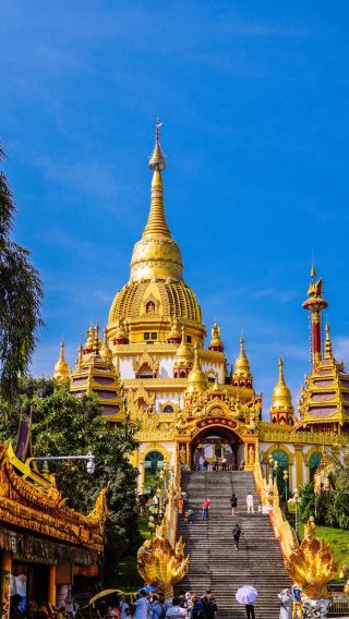 5D4N • Tengchong + Mangshi:  Silver Pagoda & Golden Pagoda + Tree-Wrapped Pagoda + Mengbanaxi Rare Garden + Rehai Scenic Area + Beihai Wetland + Yunfeng Mountain