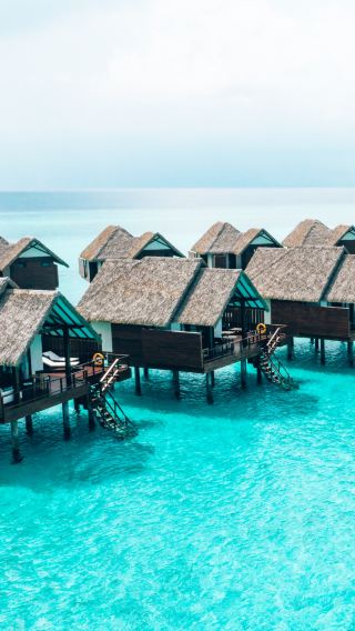 6天5晚 • 馬爾地夫瑰寶島 Heritance Aarah 2晚 Beach Villa + 2晚 Ocean Villa（水上飛機接駁／包含早中晚三餐＆多種酒水飲料+免費雙人 SPA＆2次出海項目＆房內 Minibar）