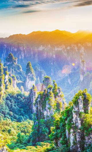 3D2N • Zhangjiajie's iconic trio + Golden Whip Stream: Avatar Peaks, Tianmen & Glass Bridge: wild monkey hike, free drone, eSIM & Muslim-friendly