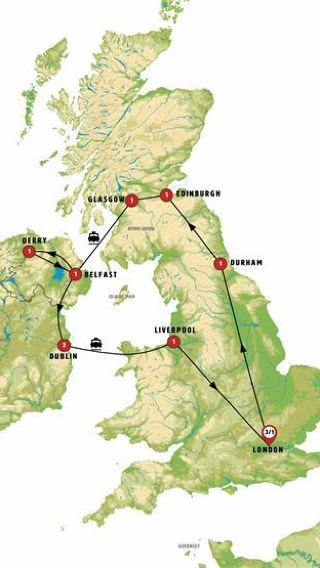 14D13N • Great British and Irish Route with London