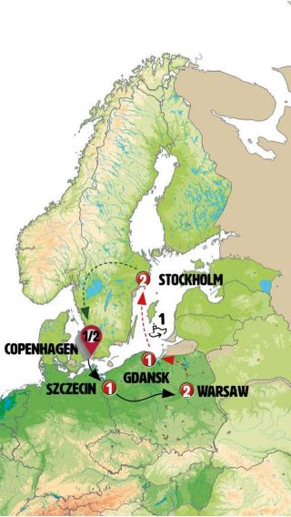 11D10N • Nordic Gems and Poland End Copenhagen