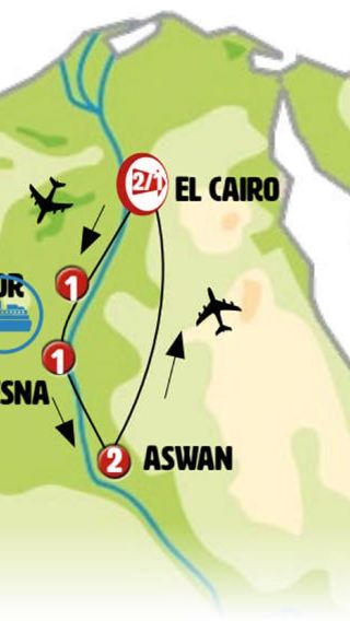 8D7N • Egypt with 4 Days Nile Cruise