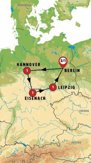 7D6N • Adventure in the Heart of Germany with Berlin