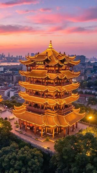4D3N • Wuhan + Yellow Crane Tower + Hubei Provincial Museum