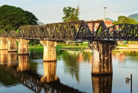 6D5N · Group Tours · Bangkok + Kanchanaburi City · Enjoy a special private tour to experience the true charm of Kanchanaburi, where stunning rivers, mountains, and natural scenery await beyond its viral giraffes. 