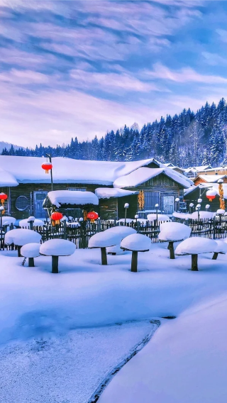 2天 • 中國雪鄉·含金牌導遊·免小費｜馬拉雪橇＋夢幻家園二人轉＋雪地摩托車＋十里畫廊
