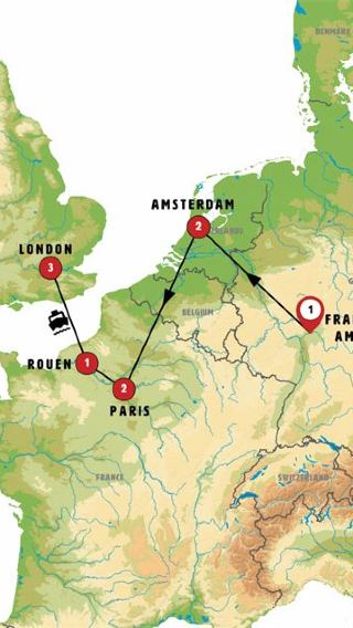 10D9N • From Frankfurt to London