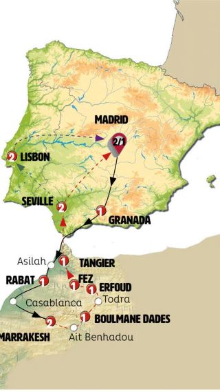 14D13N • Madrid and Magical Morocco