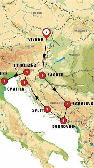 12D11N • East of Europe and Venice