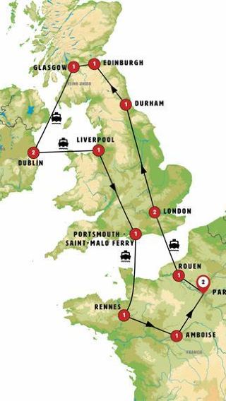15D14N • France, England, Scotland and Ireland with Paris and Rouen
