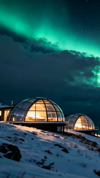 8D7N • Customize your trip: In-depth Norway & Finland Tour, VR Aurora Train + Arctic Icebreaker Cruise + Aurora glass igloo viewing, Santa Claus Village, Arctic train & husky sled rides
