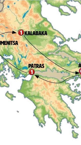 7D6N • Peloponnese and Meteoras