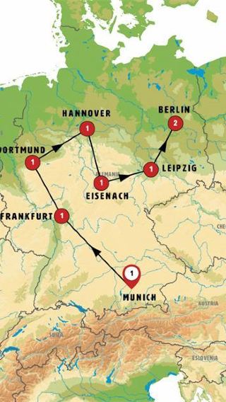 9D8N • From Bavaria to Berlin