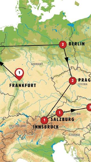 12D11N • From Frankfurt to Vienna