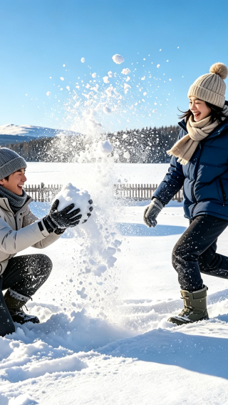 4D3N • 8-person small group · Harbin + Mohe. Complimentary themed costume photoshoot & water-splashing freezing experience. Snowland Sleeper Train: Arctic Village