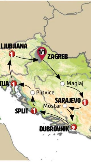 9D8N • Croatia, Bosnia and Slovenia