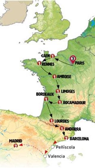 16D15N • Lovely France and Spain