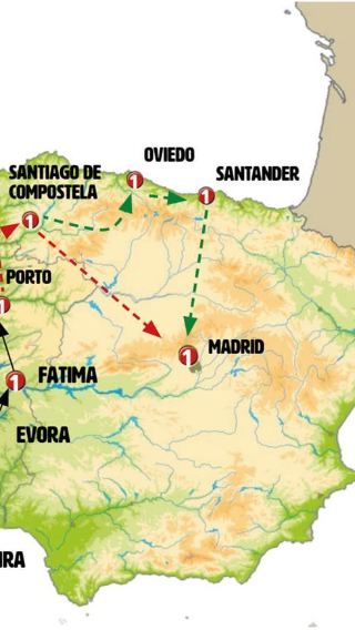9D8N • All of Portugal and Galicia