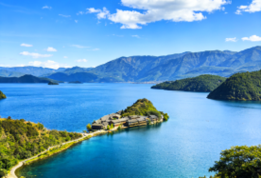 9-day 8-night · Group Tours · Lijiang + Dali + Shangri-La + Lugu Lake Scenic Area · Exclusive to international travelers (4 guests): Explore awe-inspiring Tiger Leaping Gorge, grand Sumtseling Monastery, pristine Potatso National Park, time-honored Dukezong Ancient Town, timeless Shaxi Old Town, and quaint Xizhou horse-drawn carriages—plus authentic Bai tie-dyeing, historic Dali Ancient City, solemn Chongsheng Temple, Naxi-style Baisha Town, profound Naxi Dongba culture, and traditional Lugu Lake pig trough boat glides, all with a professional English-speaking guide.