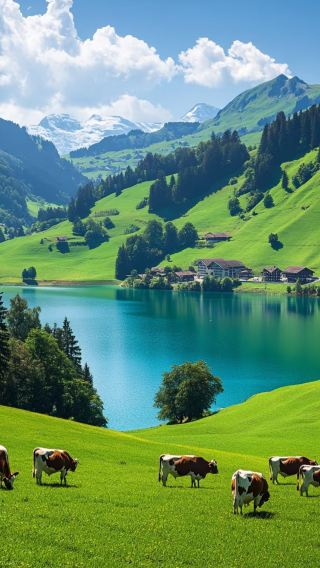 6D5N • France + Switzerland + Italy : In-depth guided tour of the Louvre & Palace of Versailles+Seine River Cruise+Jungfrau First+Lungern Town